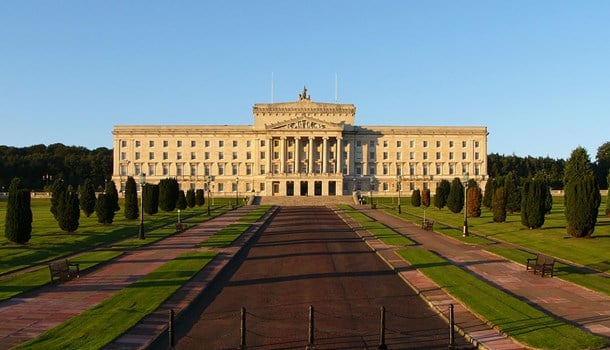 Stormont, Parliament Buildings in Belfast, Northern Ireland