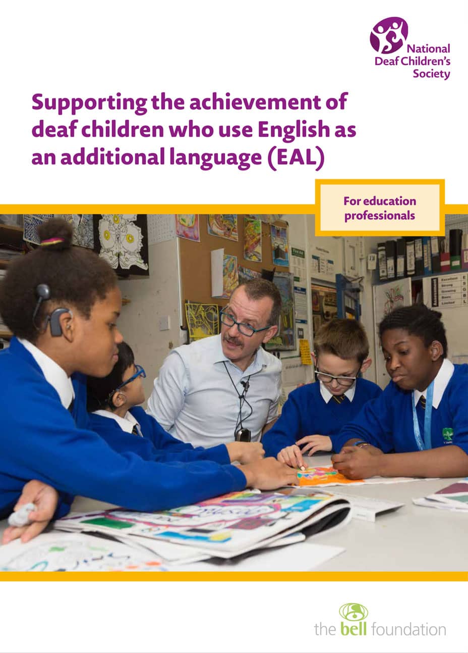 Supporting the achievement of deaf children who use English as an additional language (EAL)