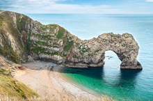 Durdle Door cliff arch in Dorset 