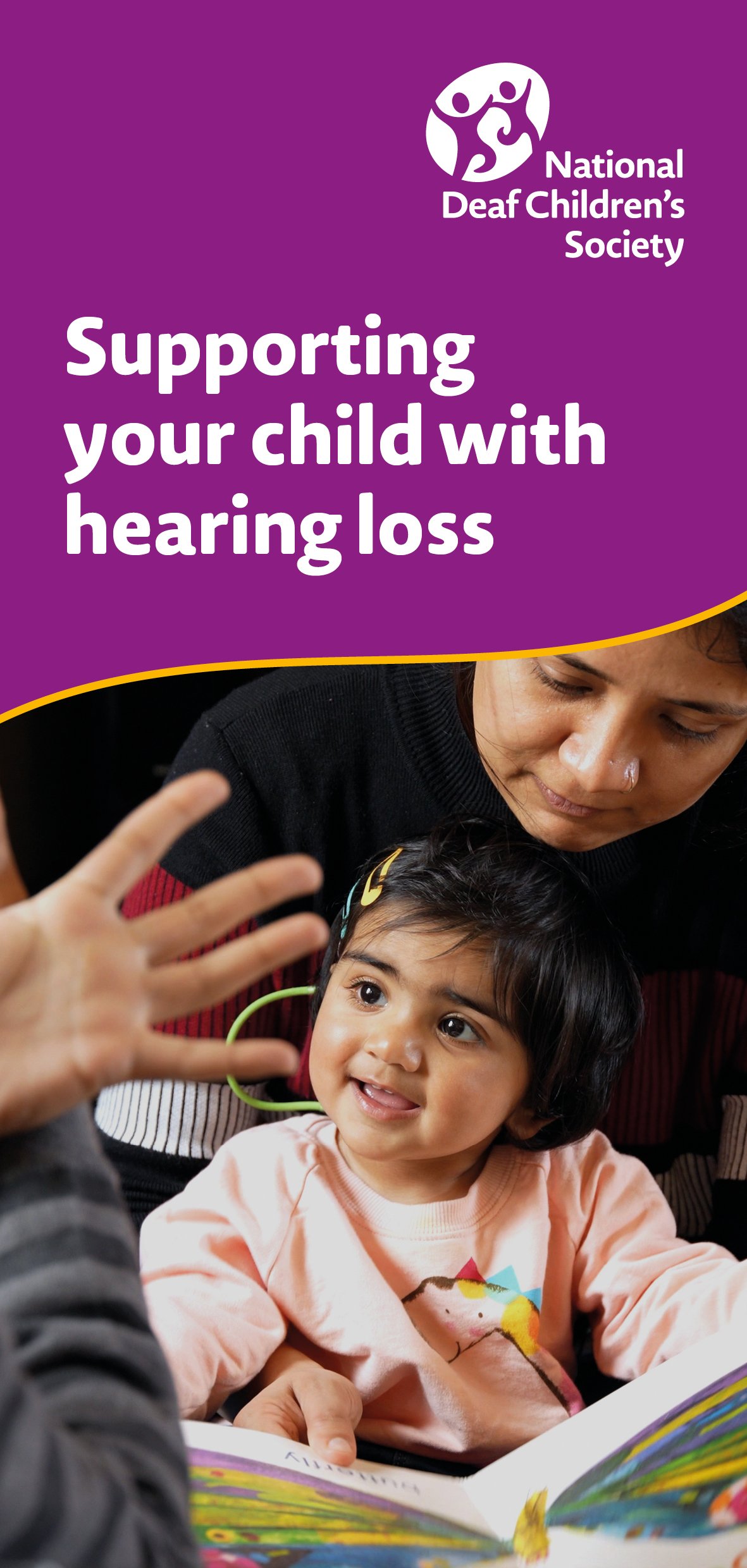 National Deaf Children's Society leaflet