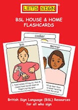 Let's Sign BSL House and Home Flashcards by Cath Smith