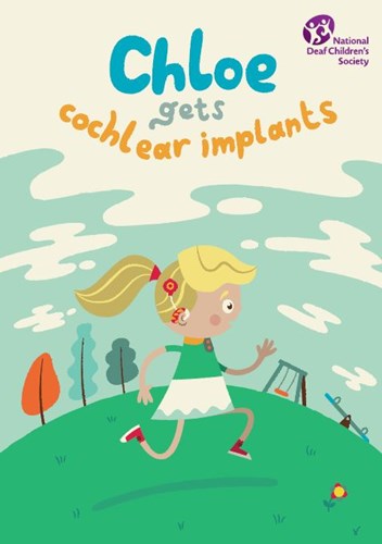 Cover of 'Chloe Gets Cochlear Implants' comic