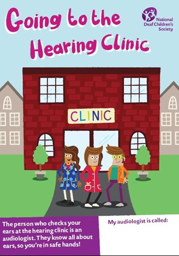 Cover of 'Going to the Hearing Clinic' comic