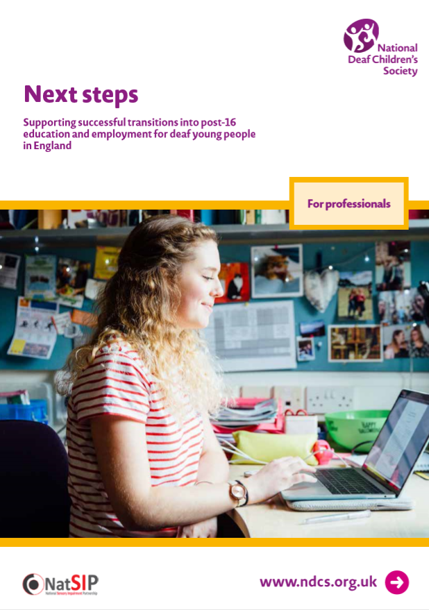 Next steps: Supporting successful transitions into post-16 education and employment for deaf young people in England (1)