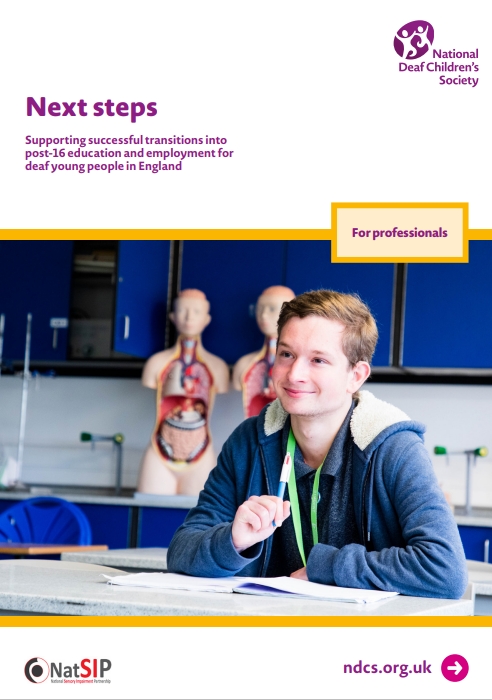 Next steps: Supporting successful transitions into post-16 education and employment for deaf young people in England (1)