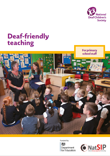 Deaf-friendly teaching: For primary school staff