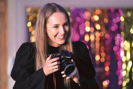Girl with camera