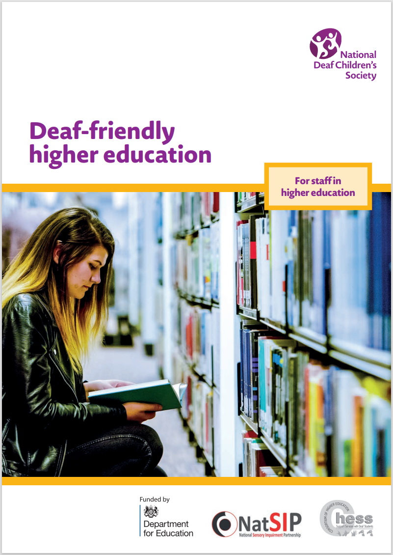 Deaf-friendly higher education