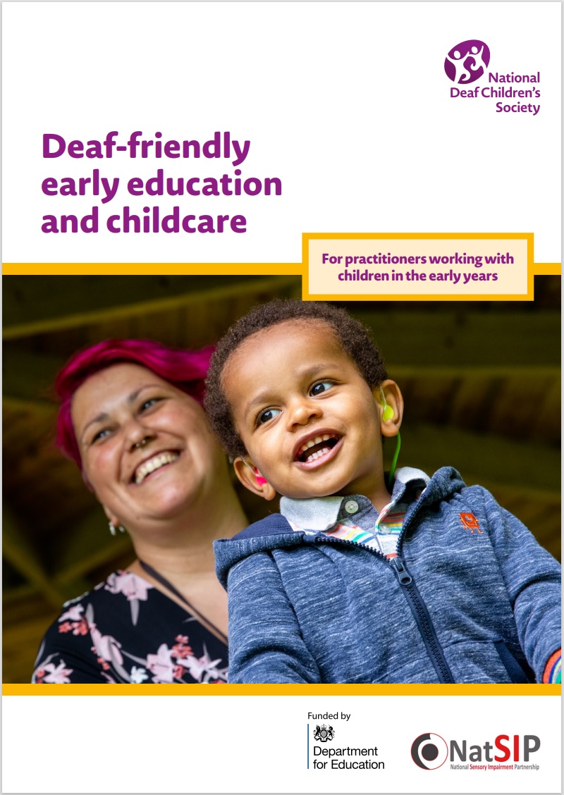 Deaf-friendly early education and childcare