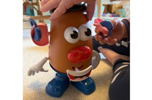 A Mr Potato Head toy